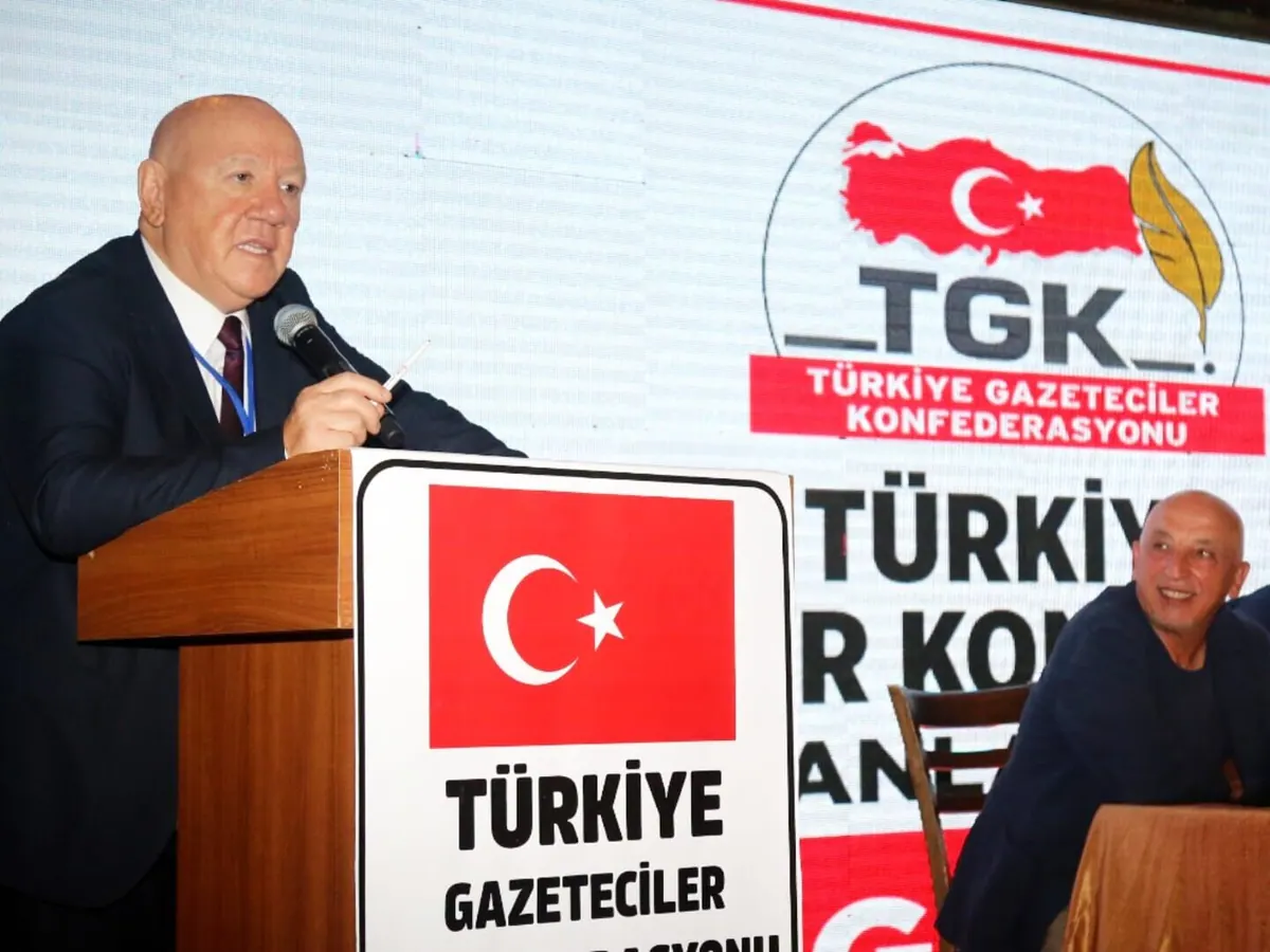 TGK Genel Başkanı M. Nuri Kolaylı'nın Sivas'taki 31. Başkanlar Kurulu Toplantısı'nda kürsü konuşması